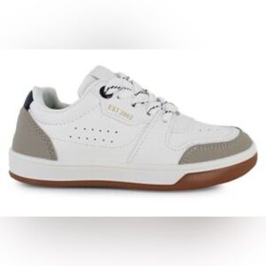 NWOB! TOMMY BAHAMA, Size 3, White and Tan Sneakers